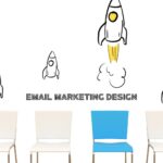 image is showing 4 chairs which the one with different style is more attractive. - Email Marketing Design: How to Create an Eye-Catching Style that Boosts Traffic