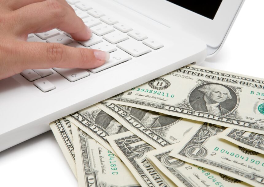 a laptop is like a money printer - Start Making Money Online: Beginner-Friendly Guide to the Basics of Online Business